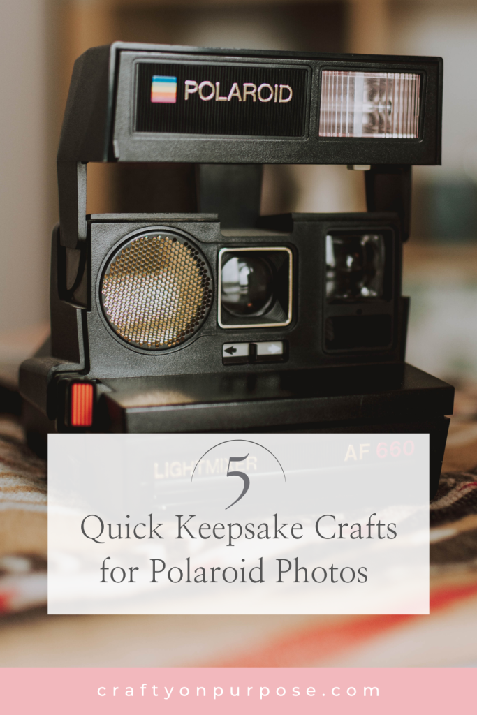 5 Quick Keepsake Crafts for Polaroid Photos