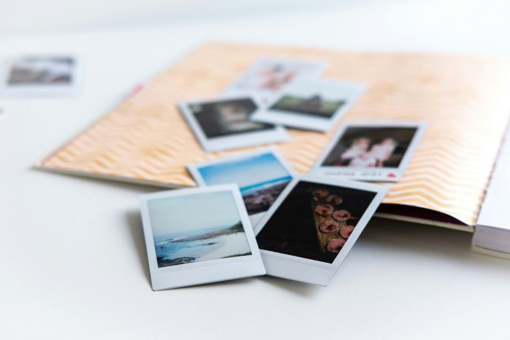 polaroid photos for scrapbook