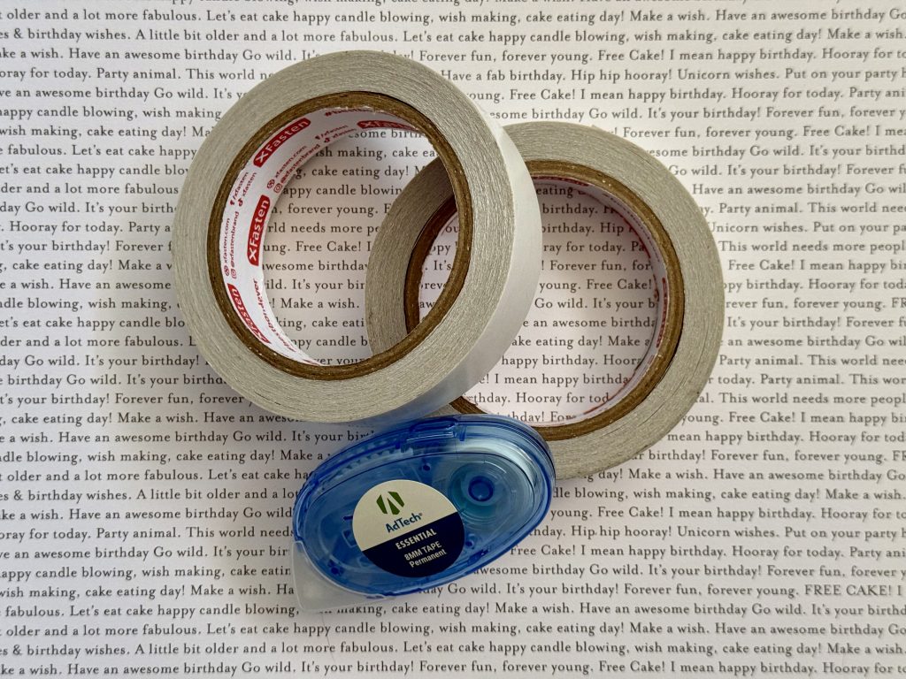 double sided tape and tape runner