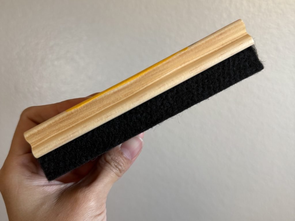 wooden whiteboard eraser