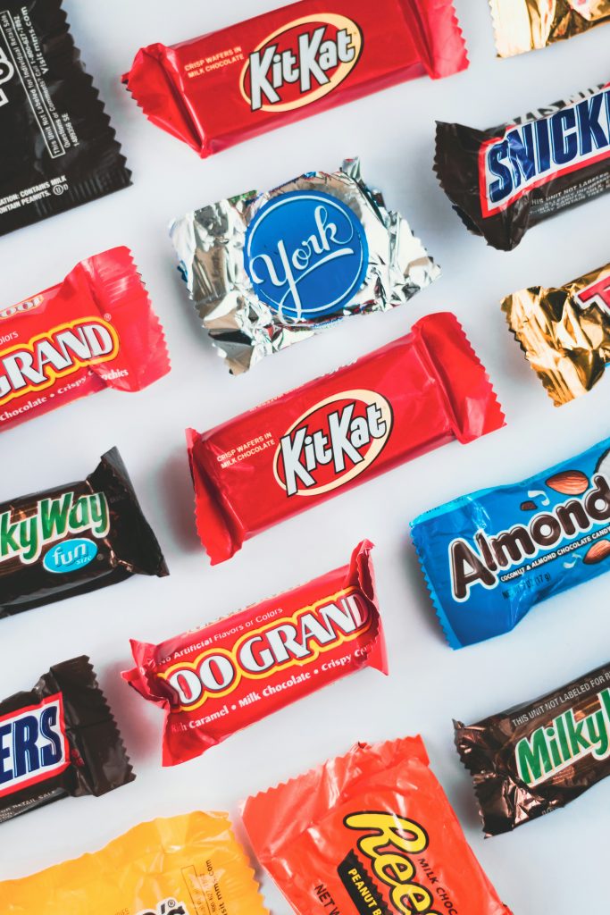 mini candy bars