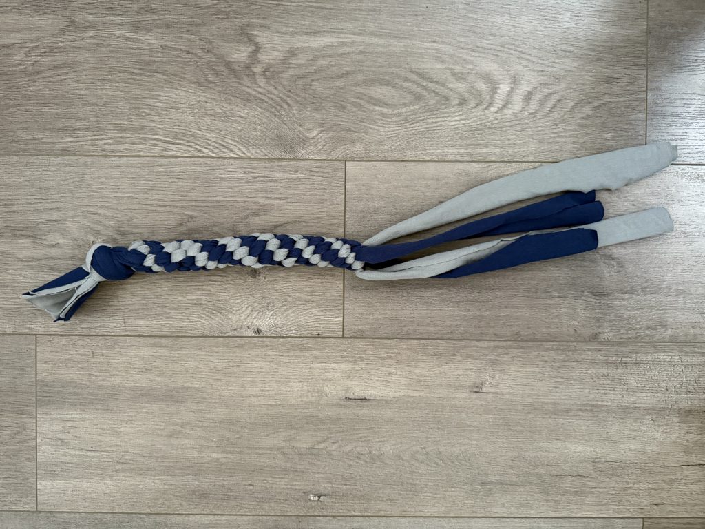 unfinished DIY dog toy